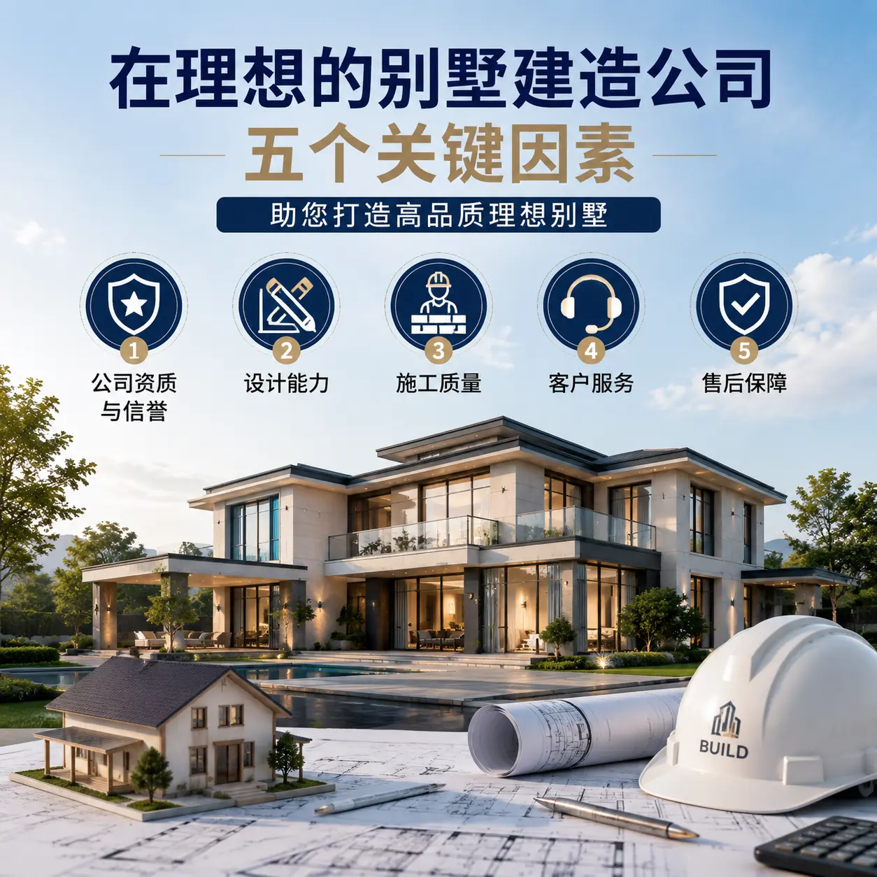在 仁怀 找到理想别墅建造公司的五个关键因素