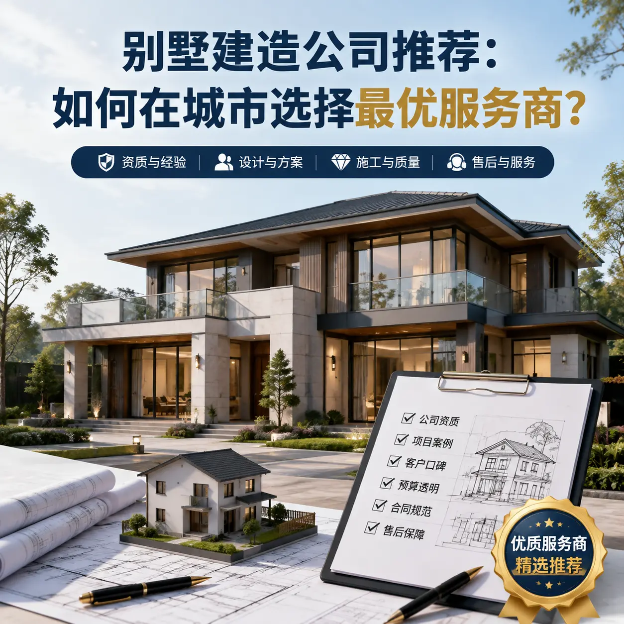 别墅建造公司推荐：如何在 仁怀 选择最优服务商？