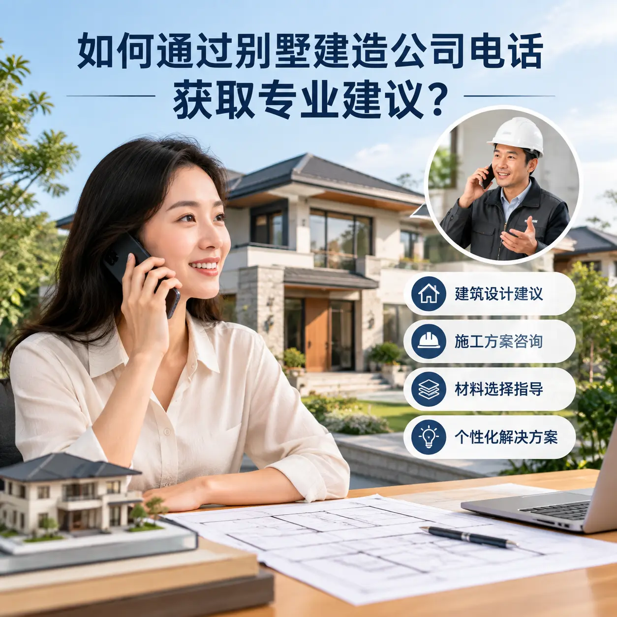 如何通过别墅建造公司电话获取专业建议？