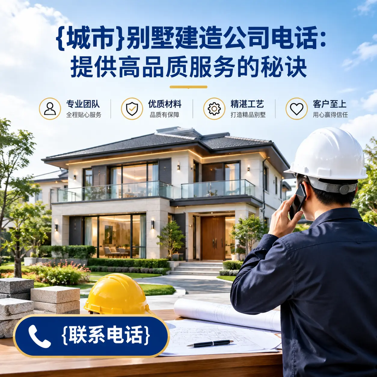 仁怀别墅建造公司电话：提供高品质服务的秘诀