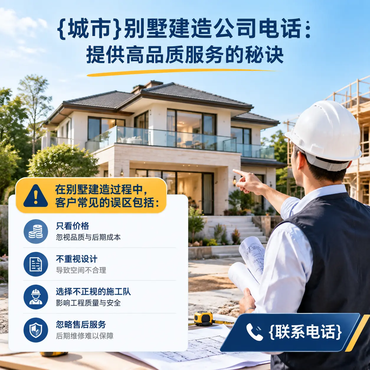 仁怀别墅建造公司电话：提供高品质服务的秘诀