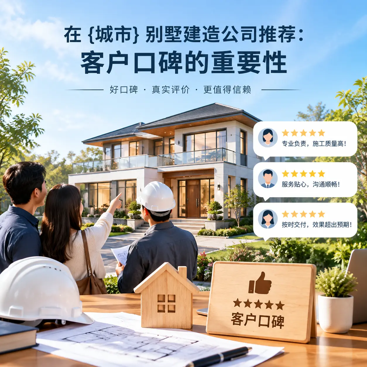 在 仁怀 别墅建造公司推荐：客户口碑的重要性