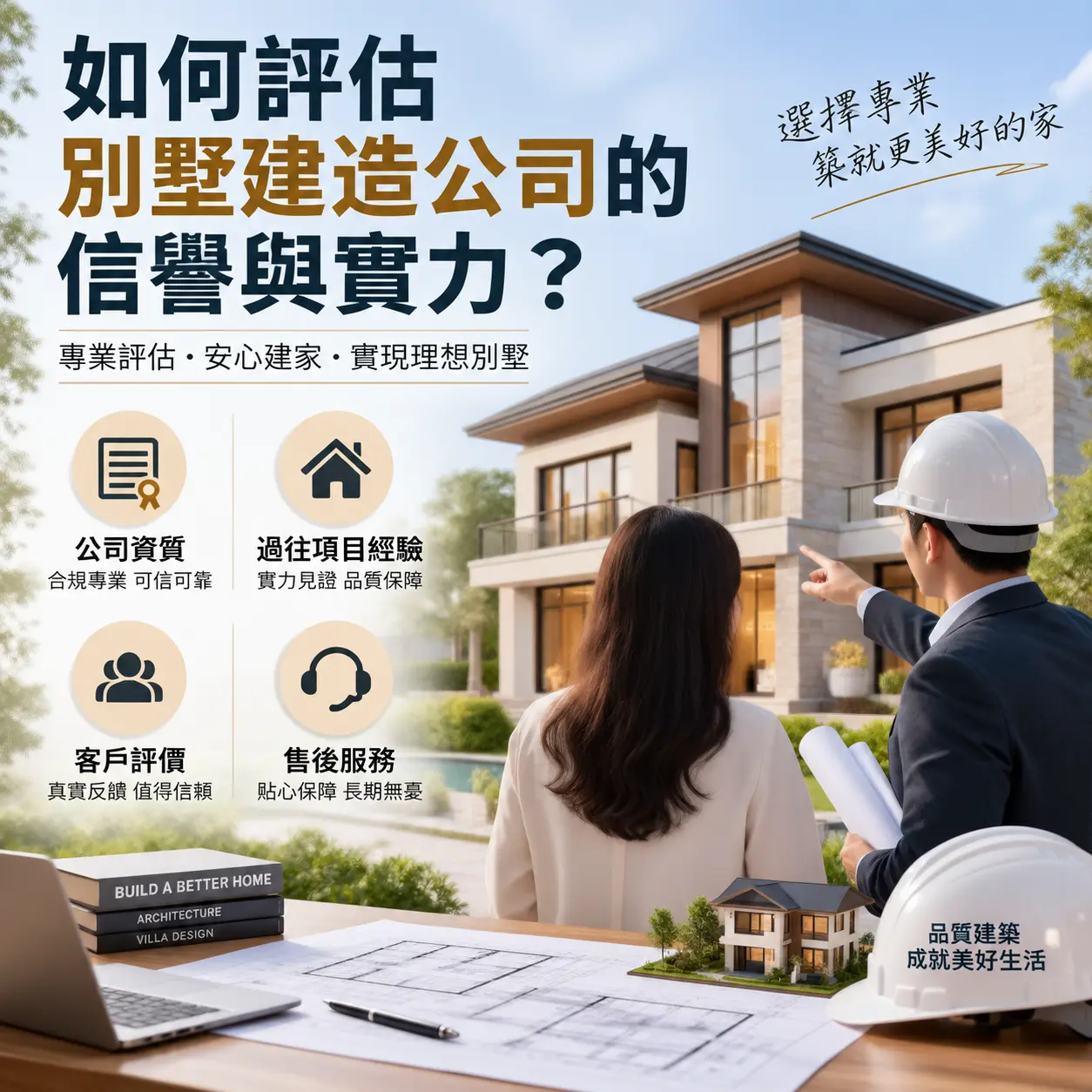 如何评估 仁怀 别墅建造公司的信誉与实力？