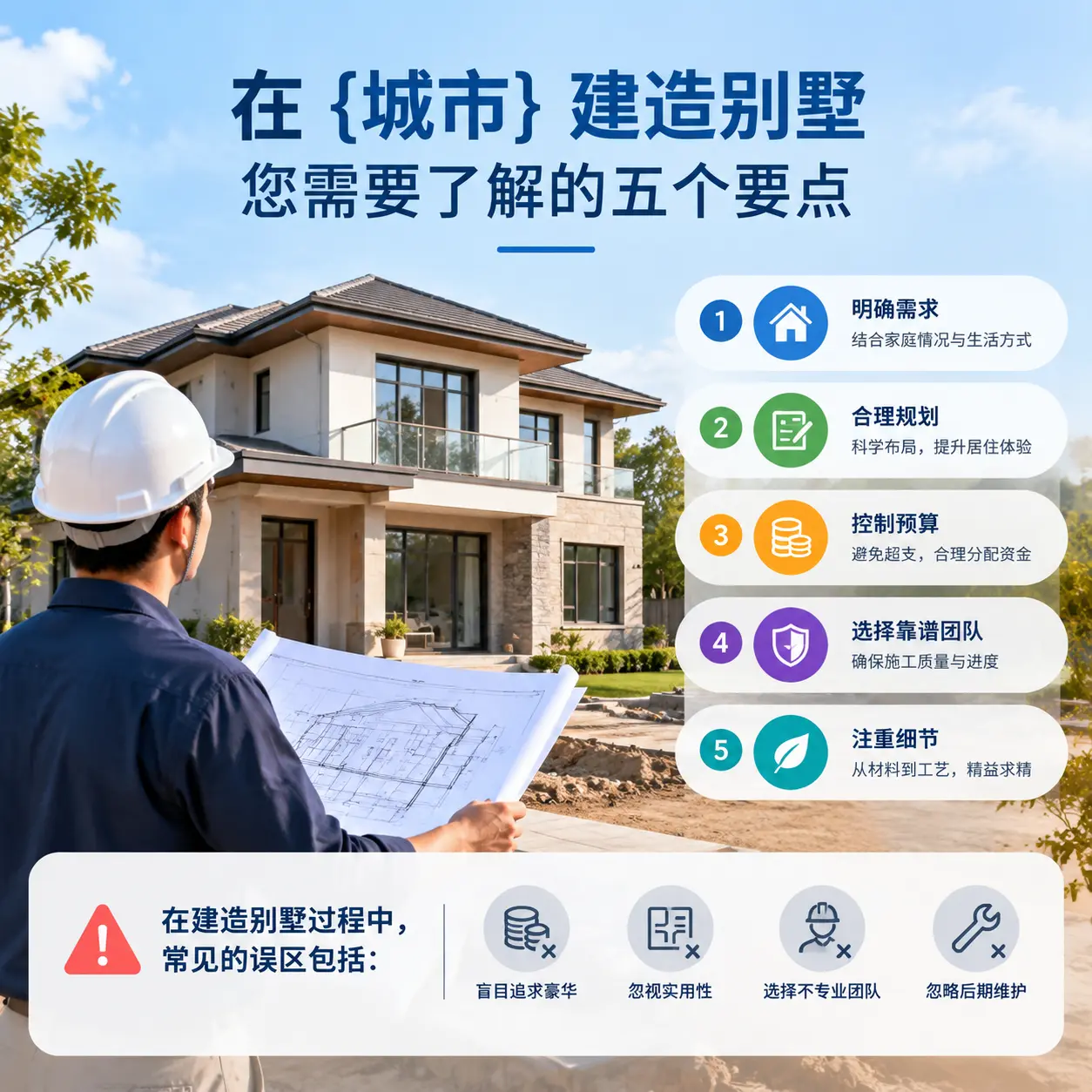 在 仁怀 建造别墅，您需要了解的五个要点