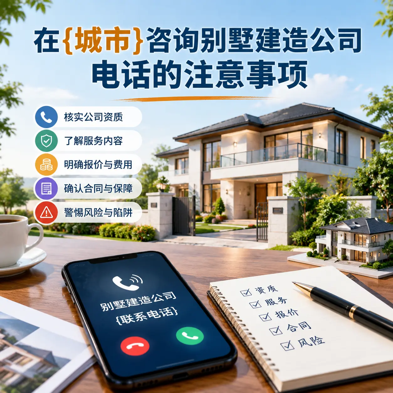 在仁怀咨询别墅建造公司电话的注意事项