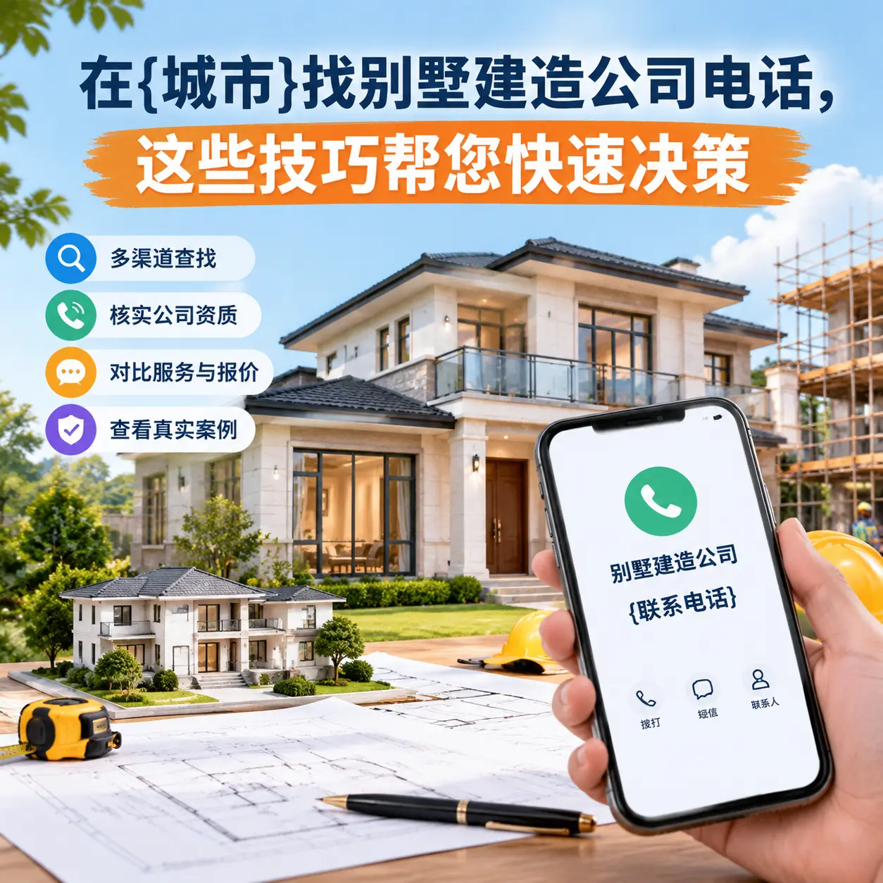 在仁怀找别墅建造公司电话，这些技巧帮您快速决策