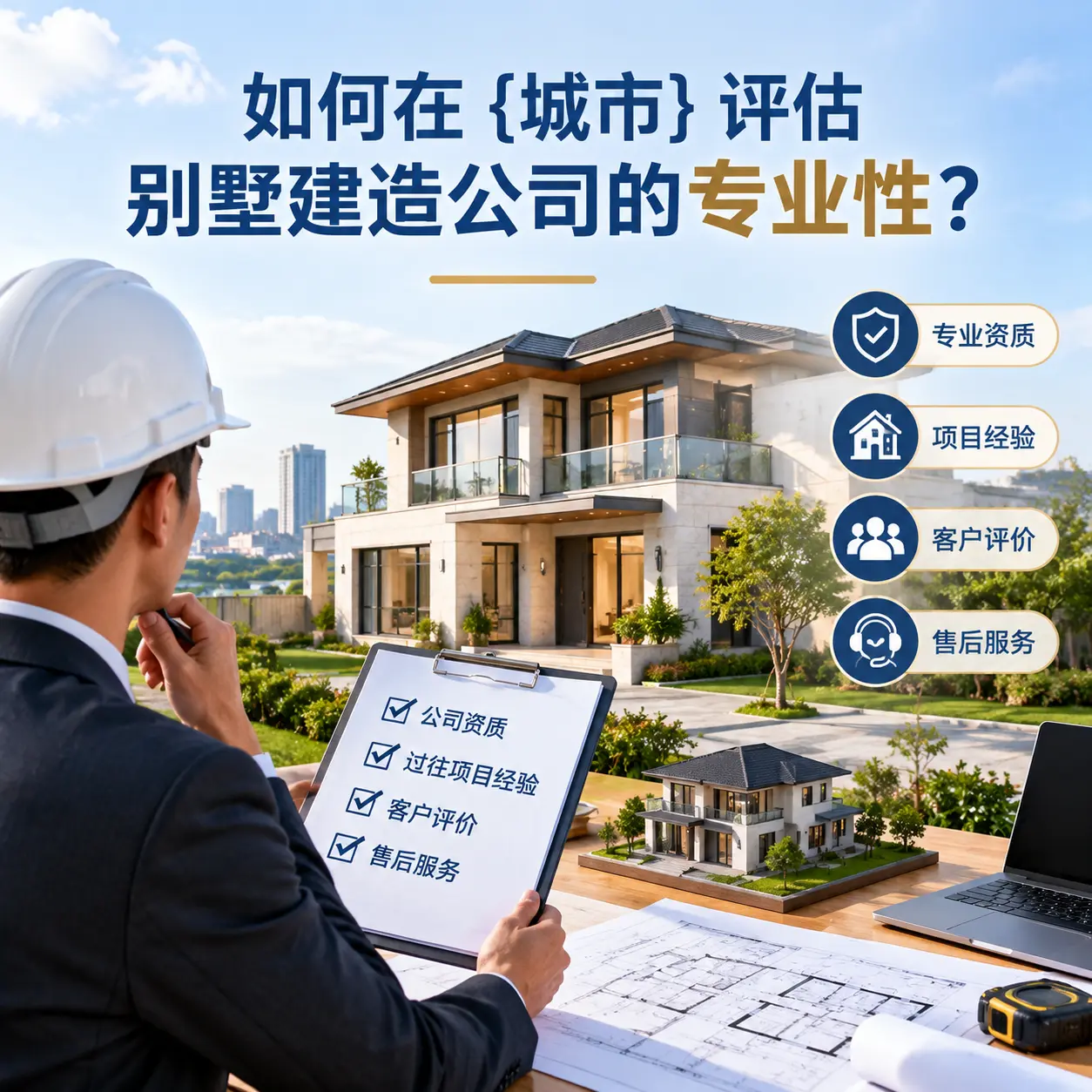 如何在 仁怀 评估别墅建造公司的专业性？