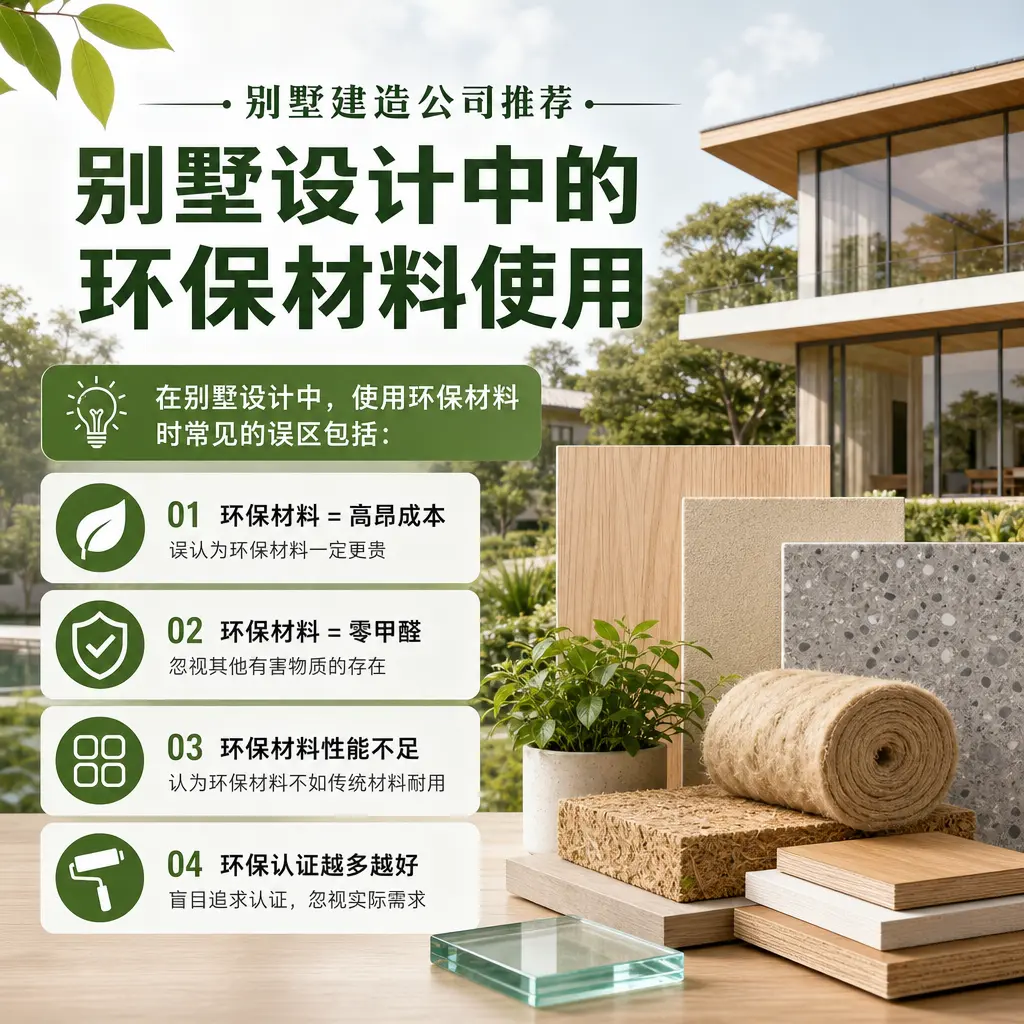 别墅建造公司推荐： 仁怀 别墅设计中的环保材料使用